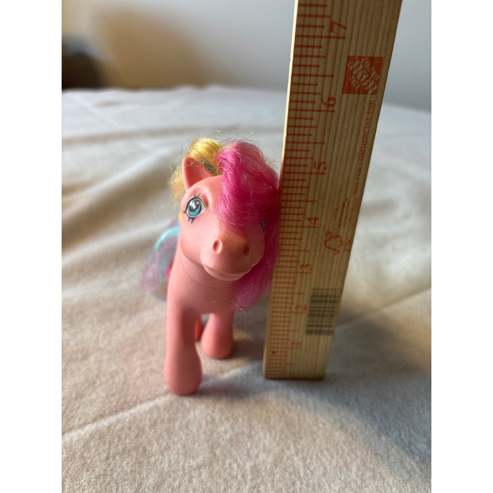 1984 Hasbro My Little Pony Pink Rainbow Mane Star Symbol - Picture 7 of 8